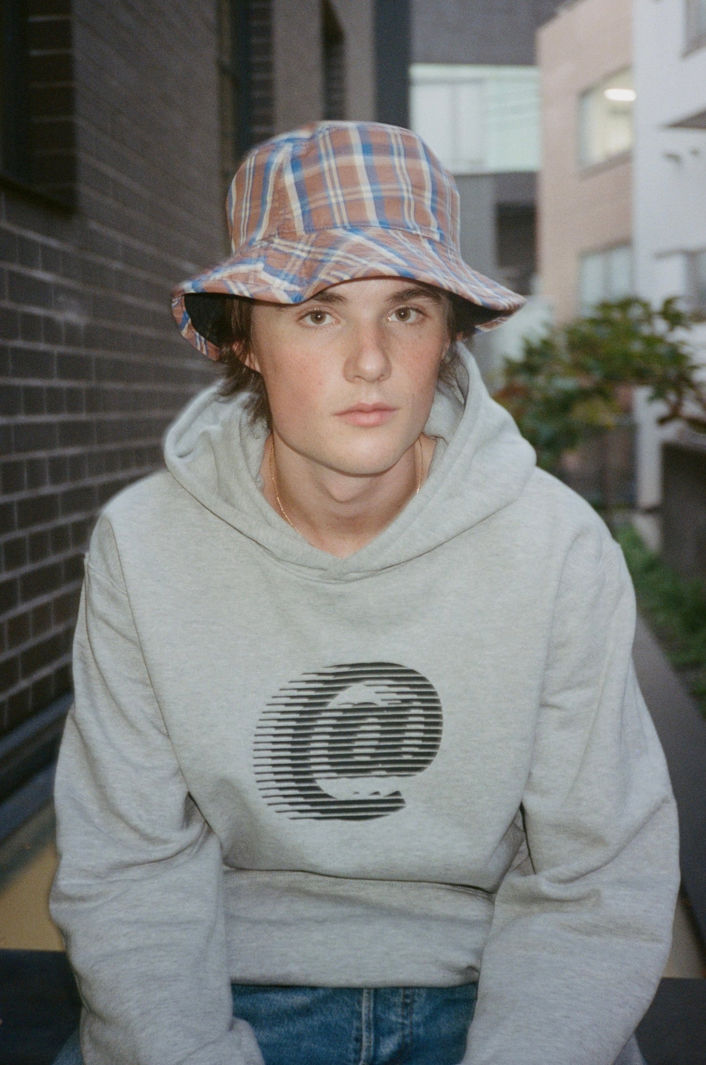 motion hoodie - grey