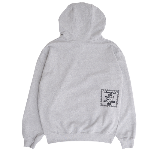 motion hoodie - grey