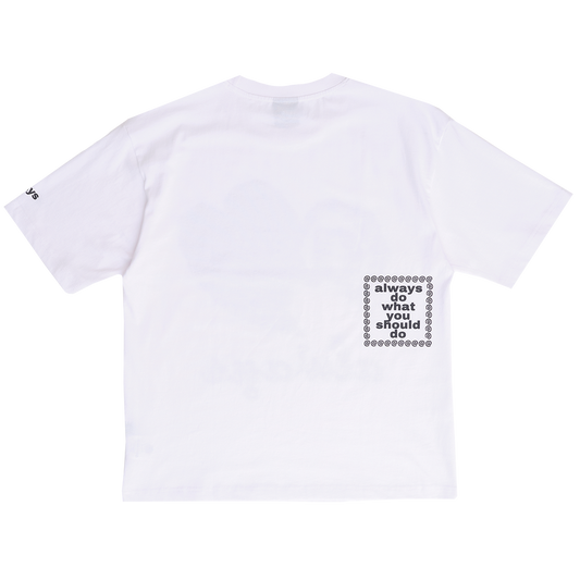 love is hard tshirt - white
