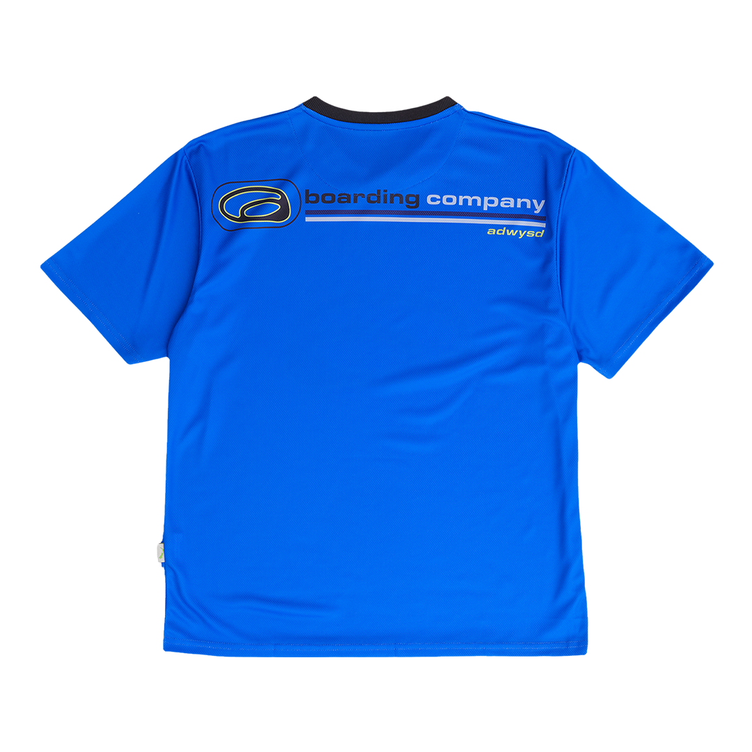 boarding company mesh jersey - blue