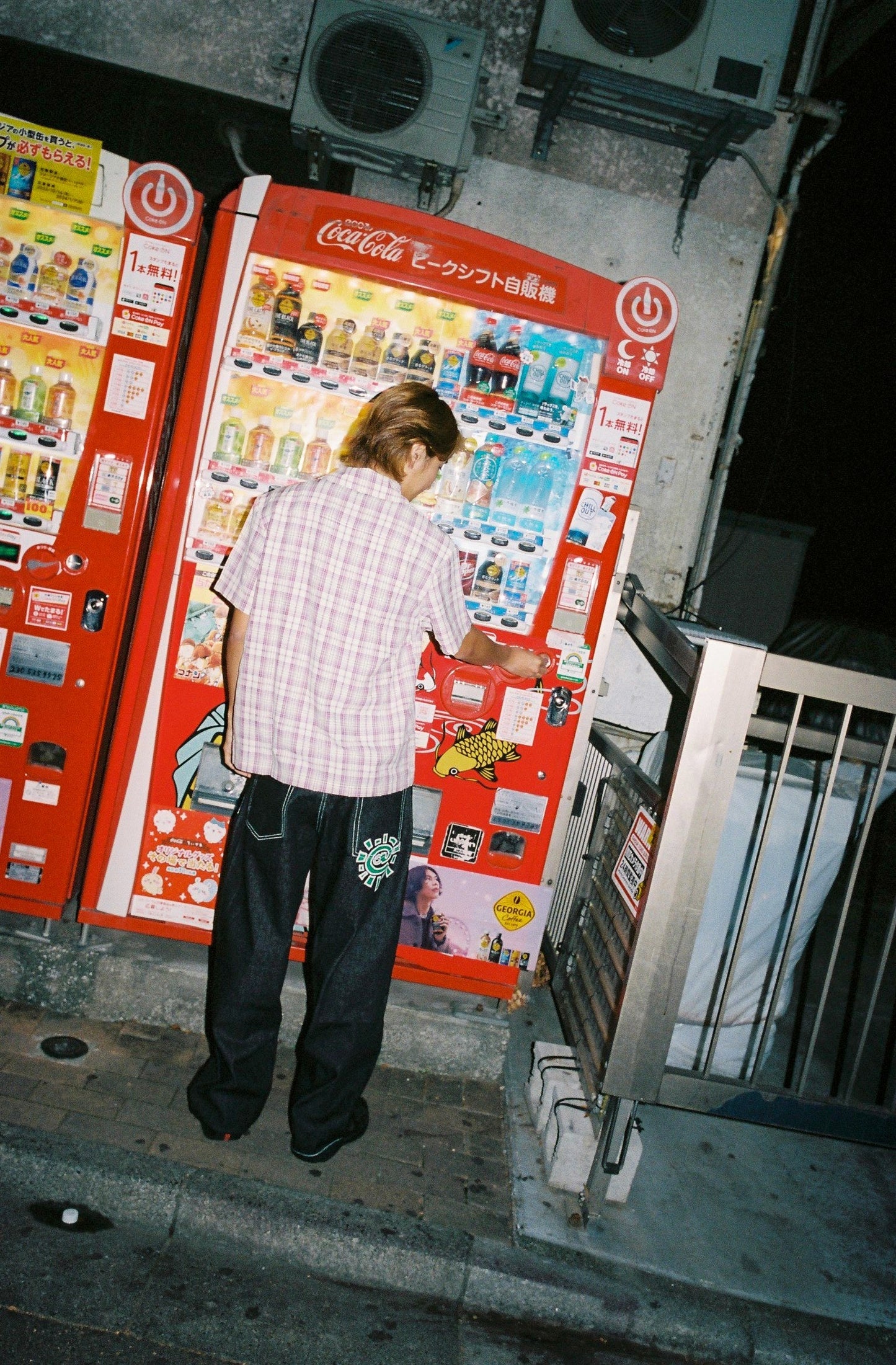 green @ sun heavy duty unisex denim - purple label