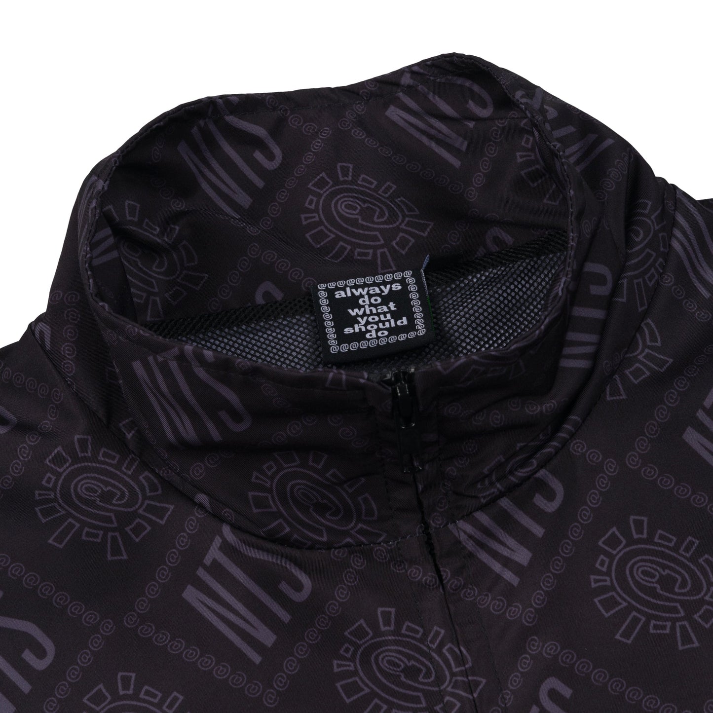 NTS x always track jacket - black/silver