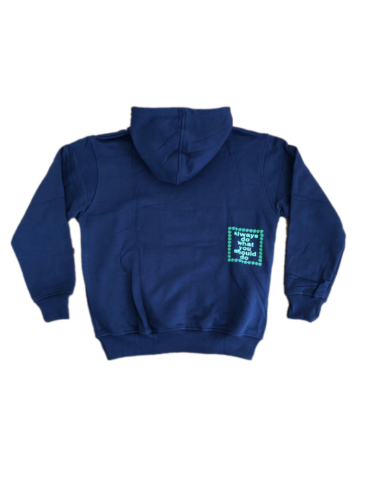 always logo hoodie - navy