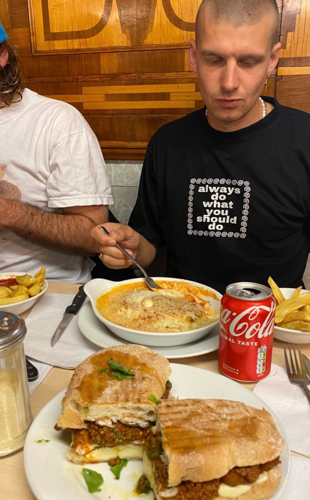 adwysd logo tshirt - black