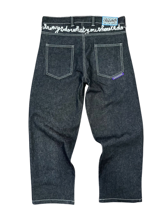 yoke heavy duty unisex denim