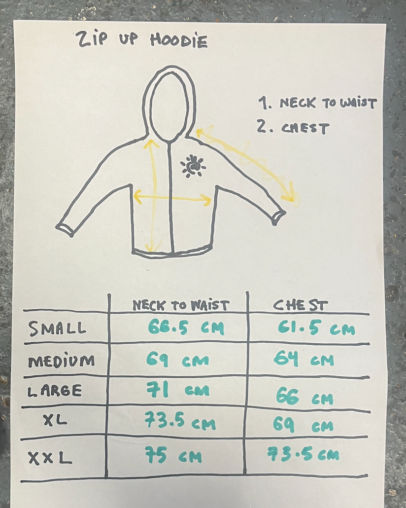 premium zip up hoodie - black