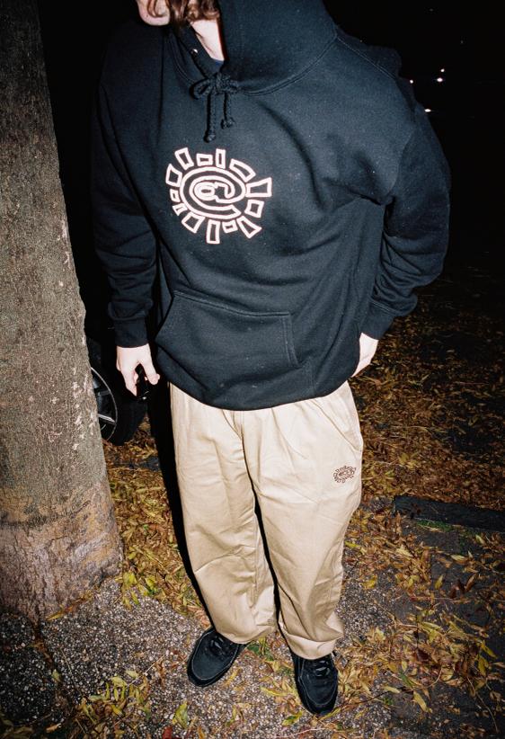 rel@xed skate pant - khaki