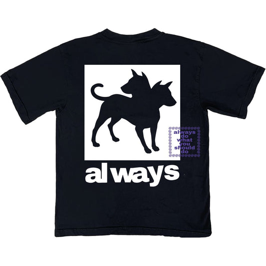 mambo dog tshirt - black