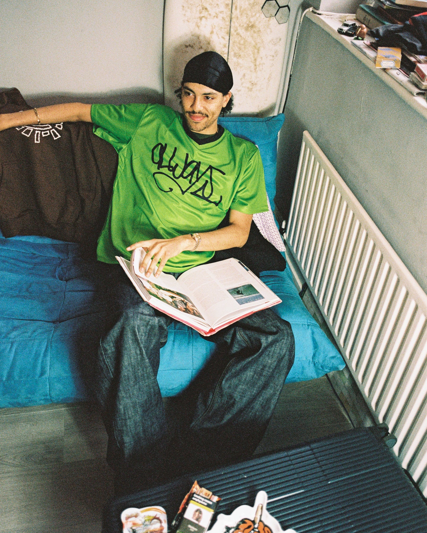 always mesh jersey - green