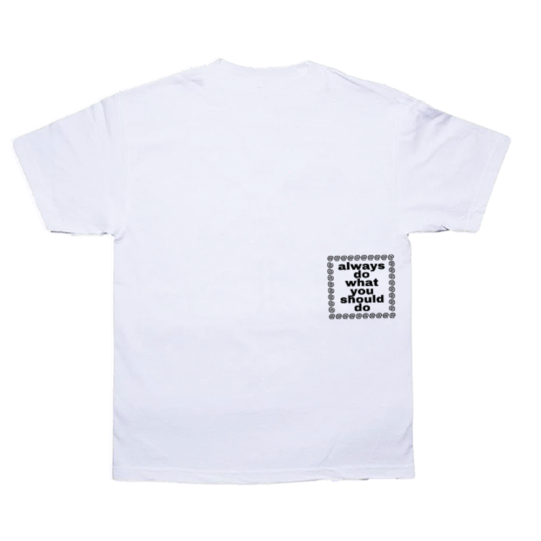 jcm tshirt - white
