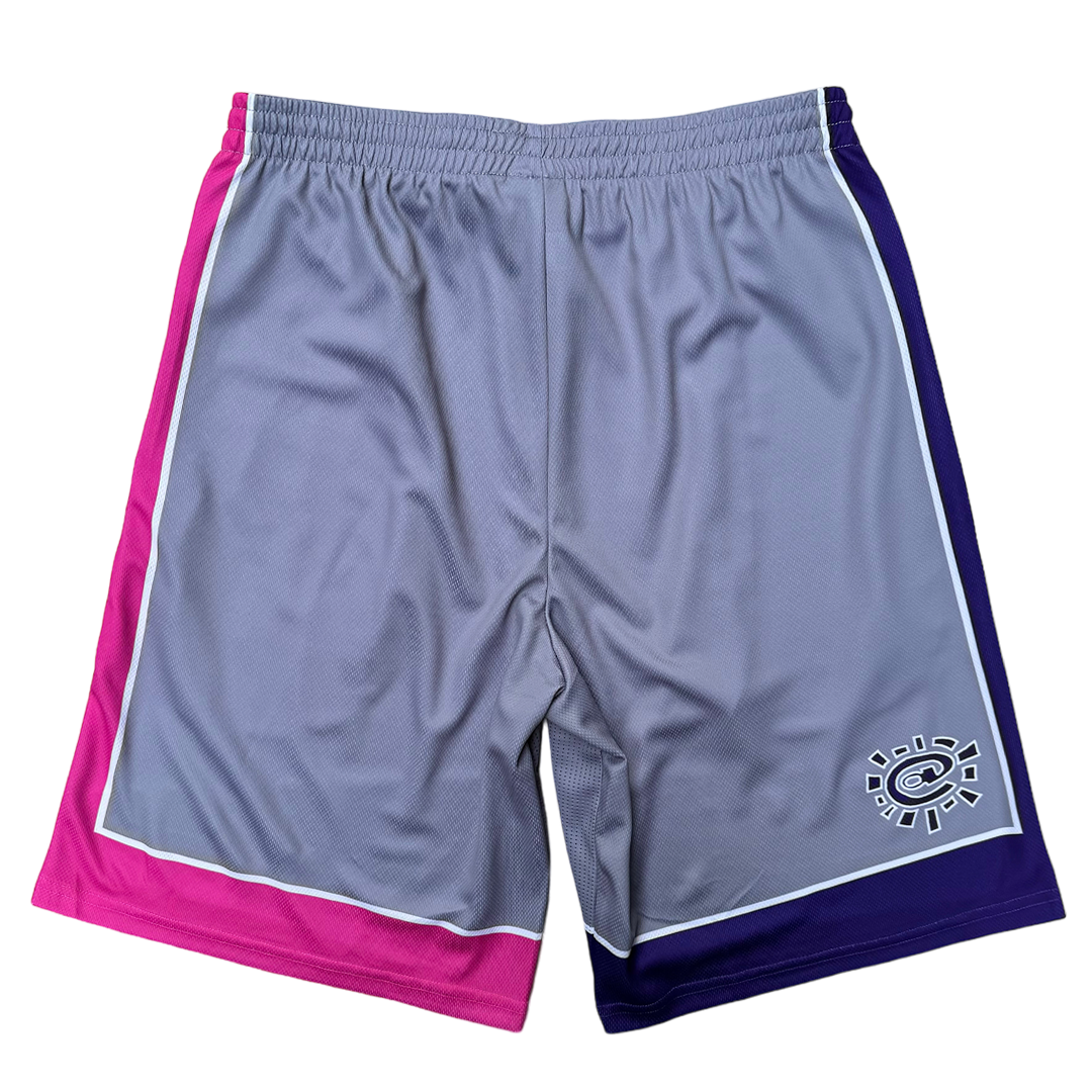 core court short - purple/pink