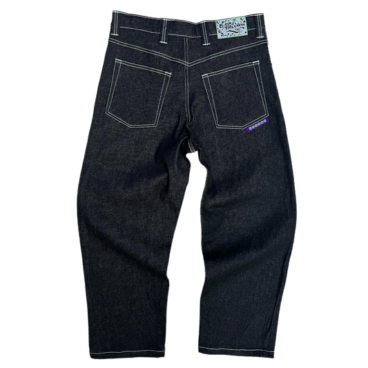 heavy duty unisex denim - purple label