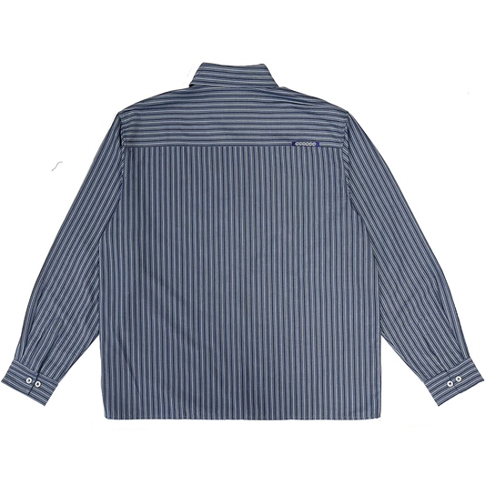 business leisure longsleeve shirt - navy