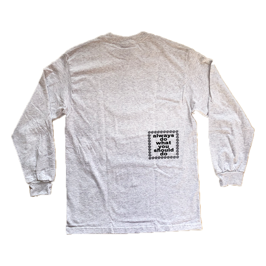 grey long sleeve @sun t-shirt