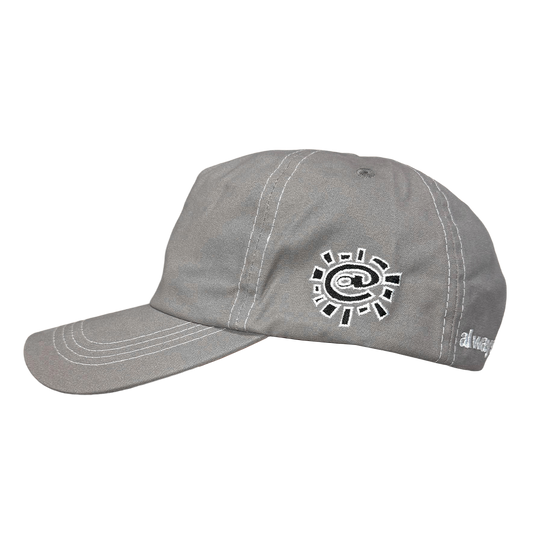 low key purple label cap - silver