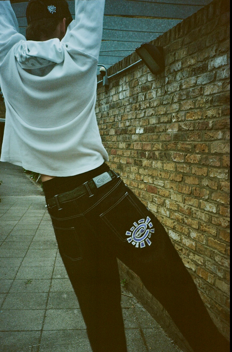 heavy duty unisex denim - purple