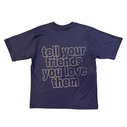 tyfylt tshirt - navy