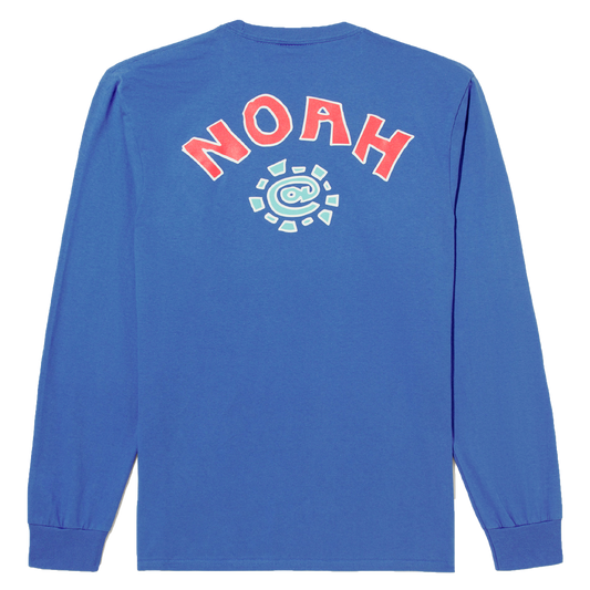noah x adwysd longsleeve tshirt -blue