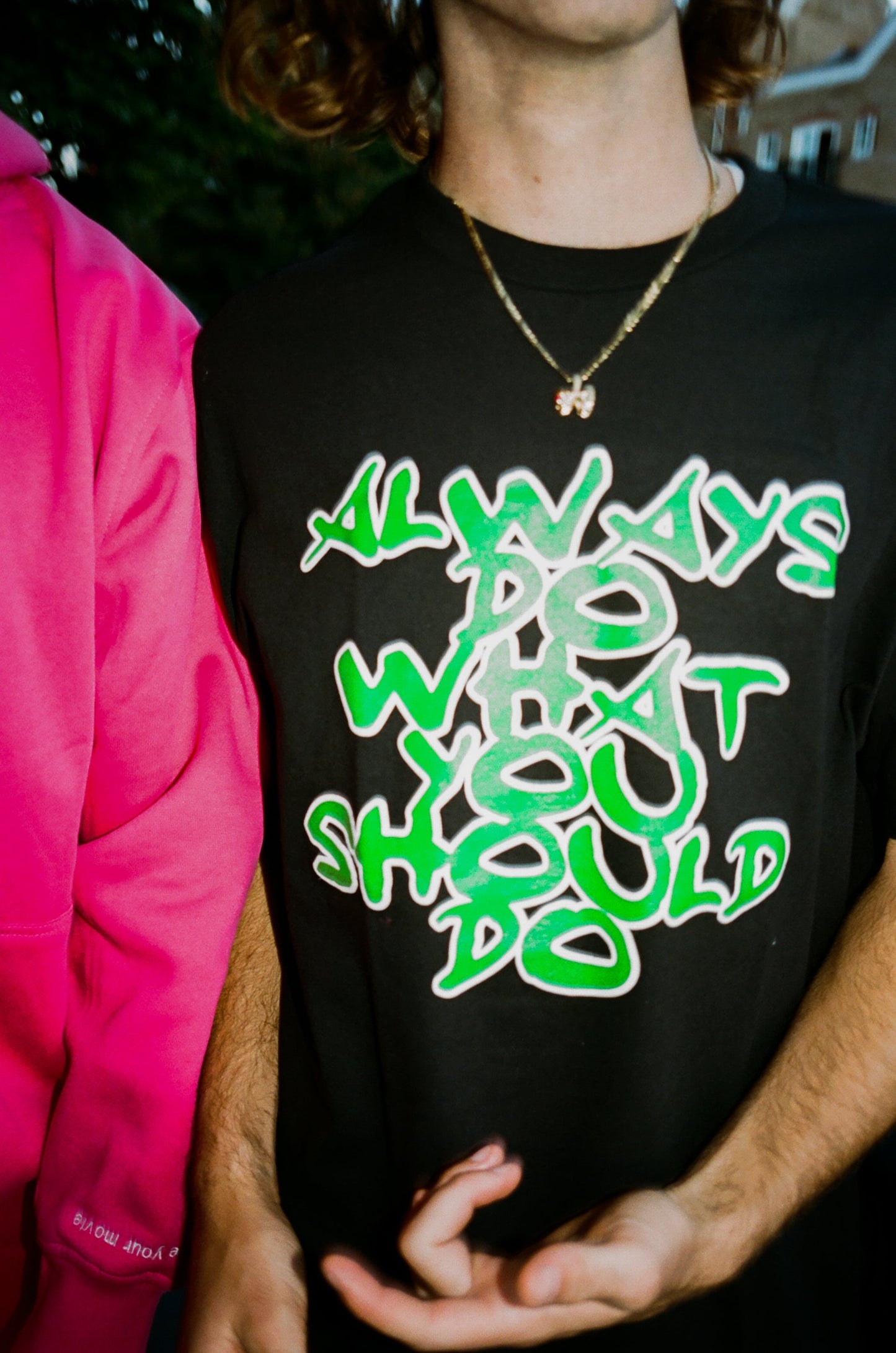 adwysd cohesive tshirt - black