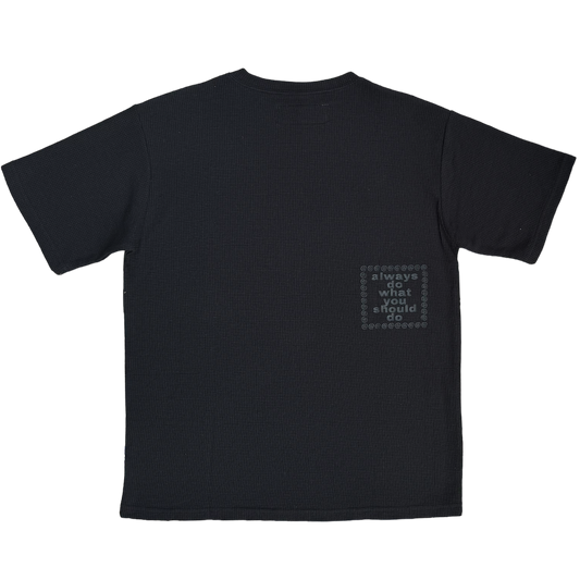 waffle @sun tshirt - black