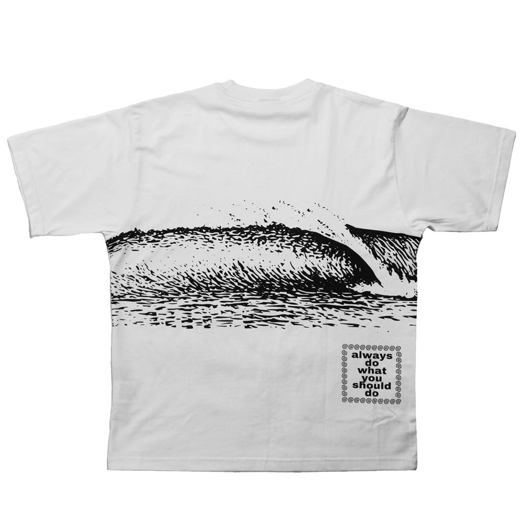 a-frame tshirt white