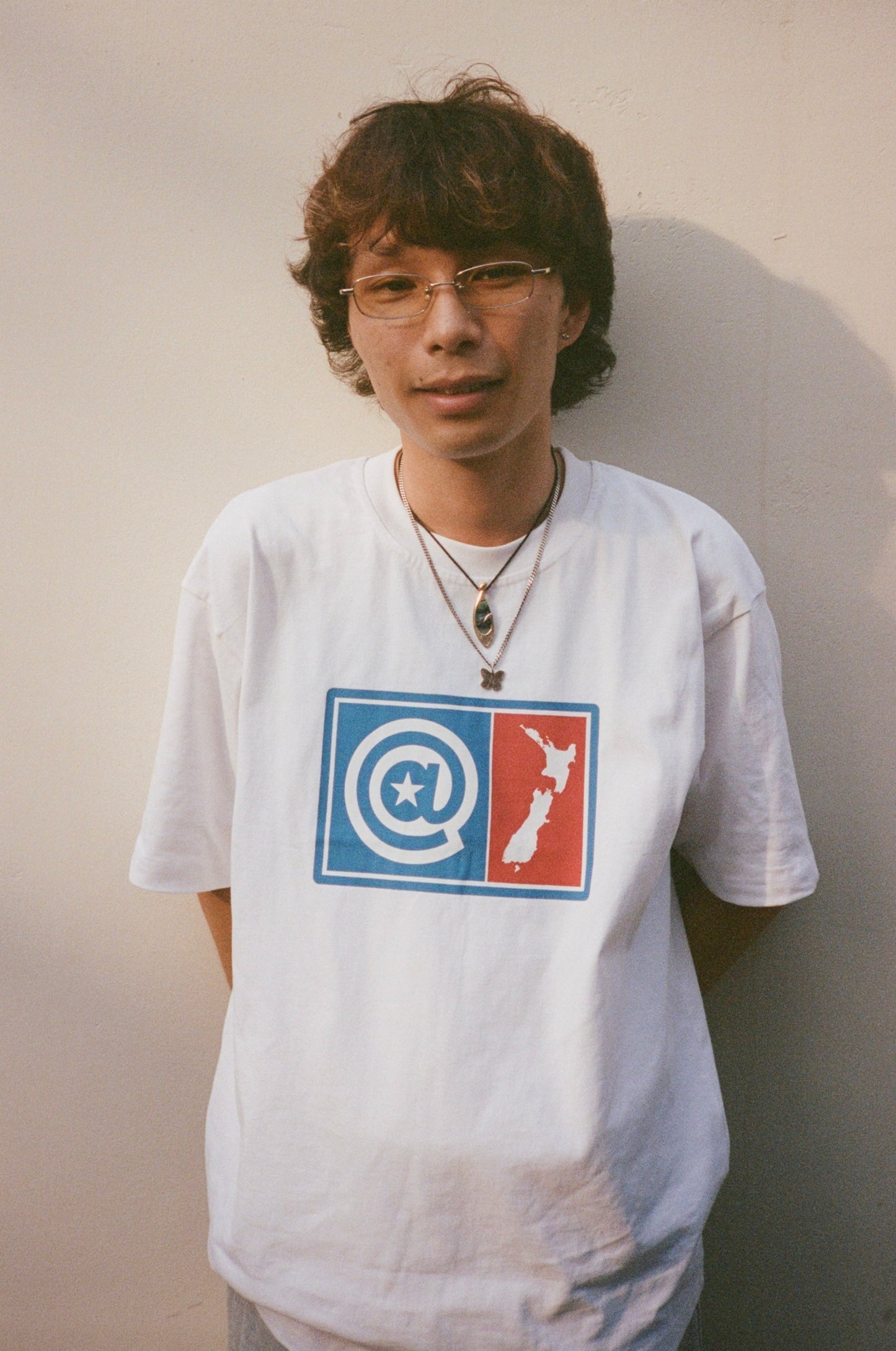 coastlines tshirt - white