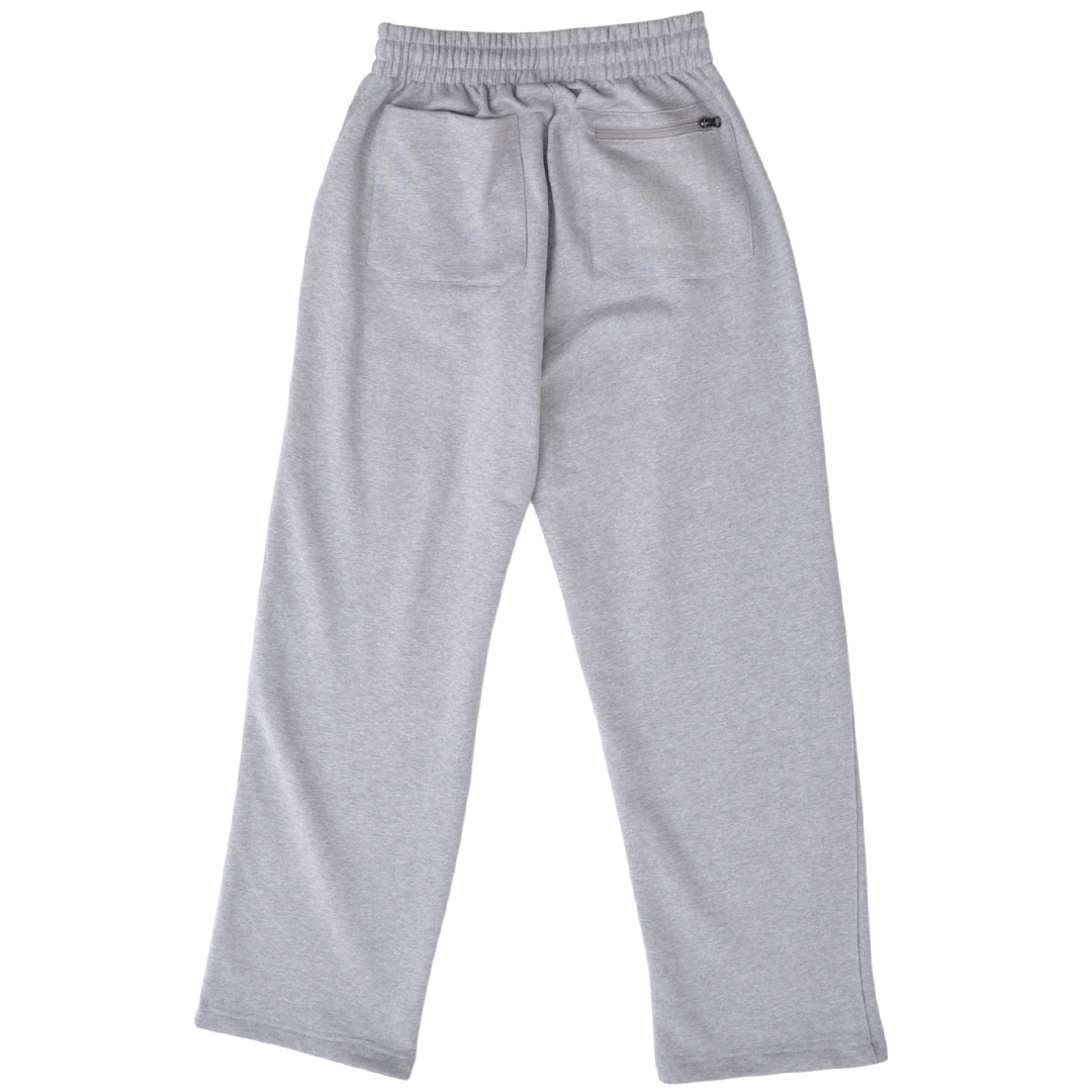 3116 open cuff joger - grey