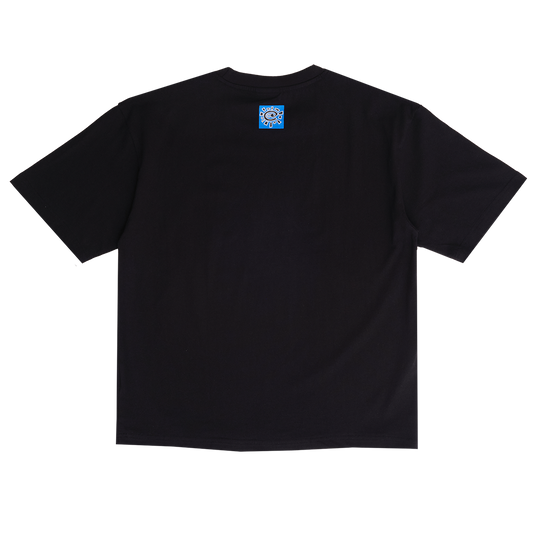 snapper rocks tshirt - black