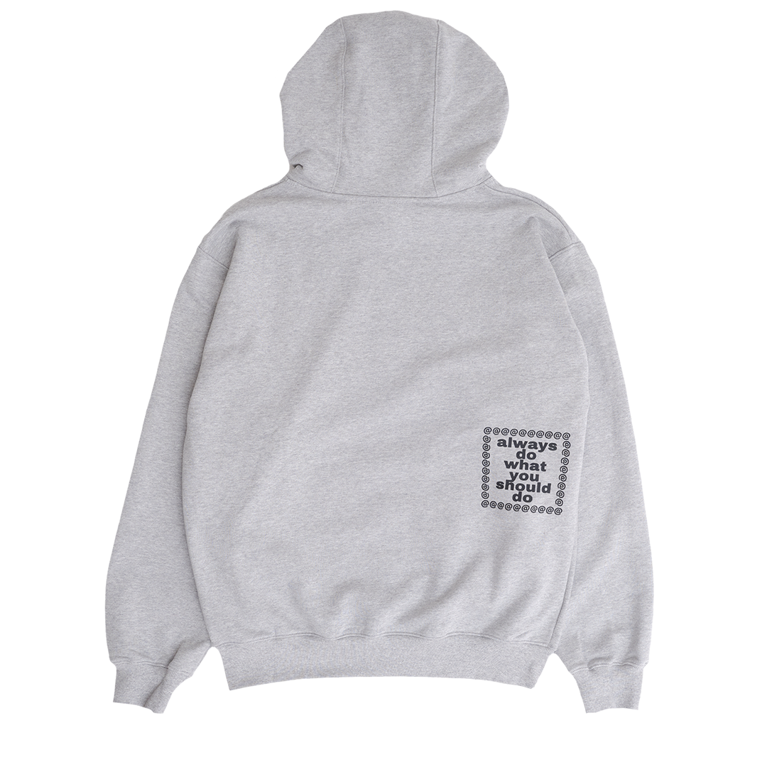motion hoodie - grey