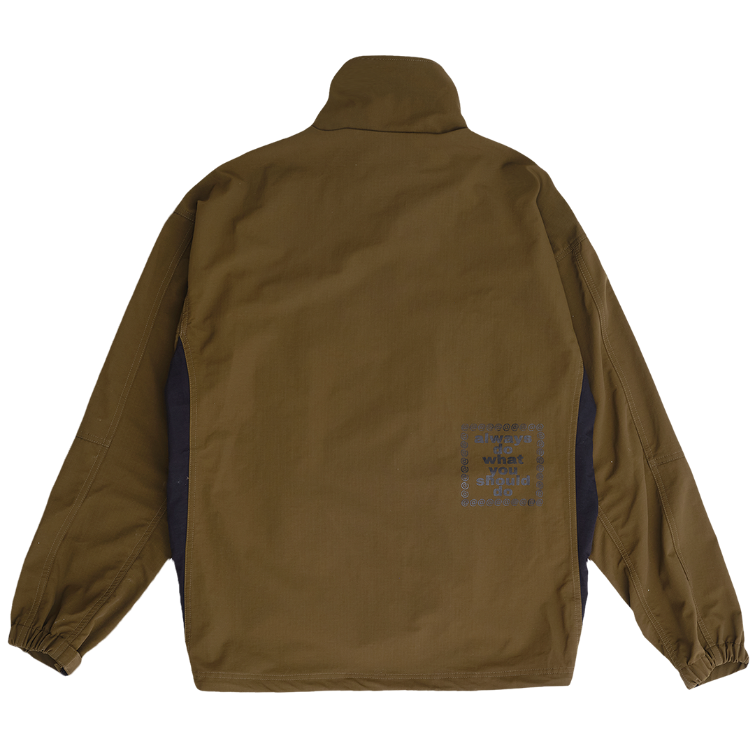 hella handsome jacket - green/black