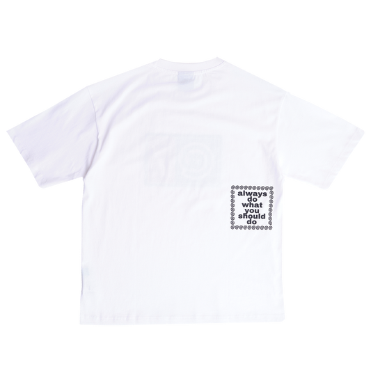 coastlines tshirt - white