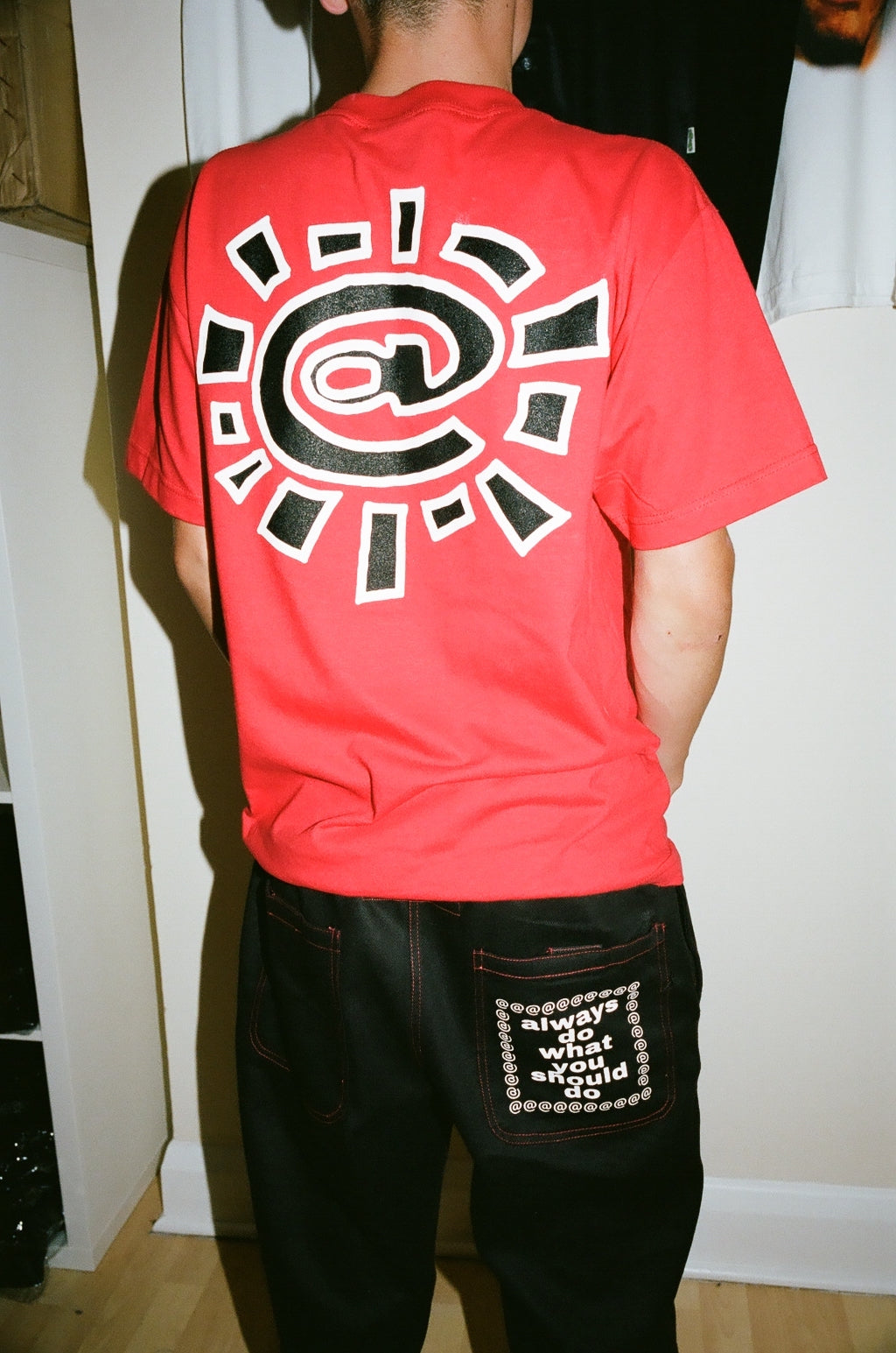 classic @sun tshirt - red