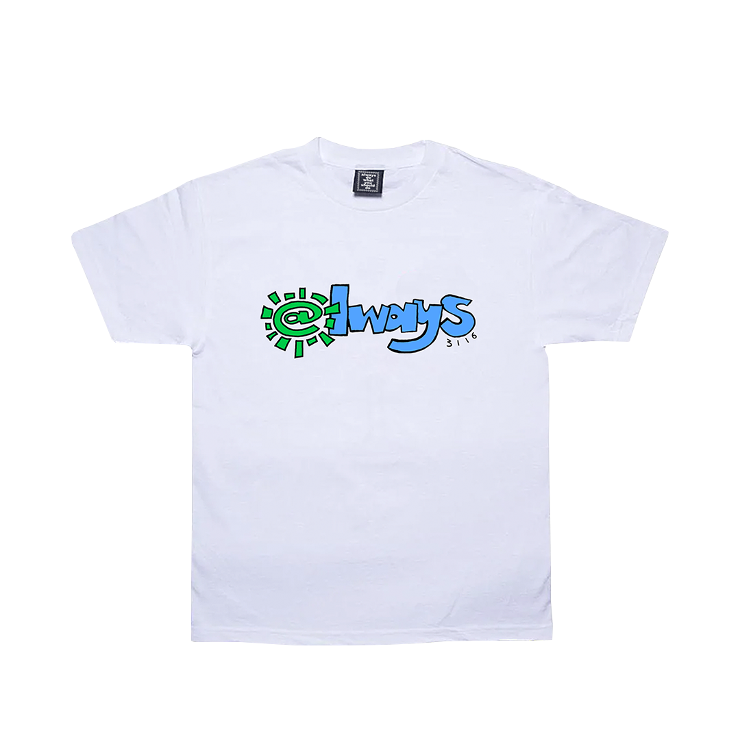 always 3116 tshirt - white