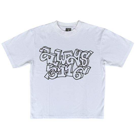 3116 tshirt - white