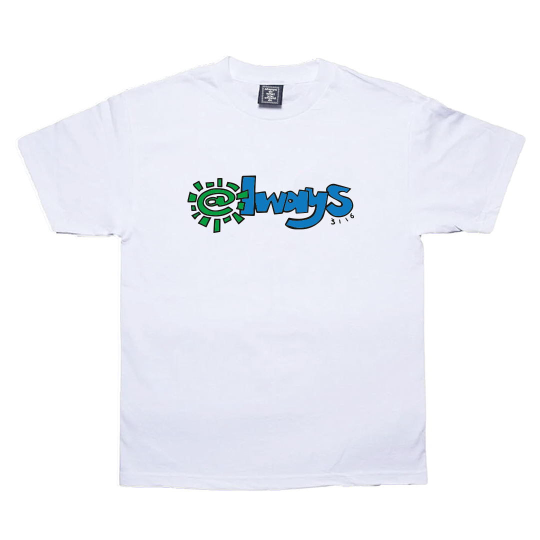 always 3116 tshirt white