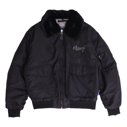 g-15 nylon jacket - black