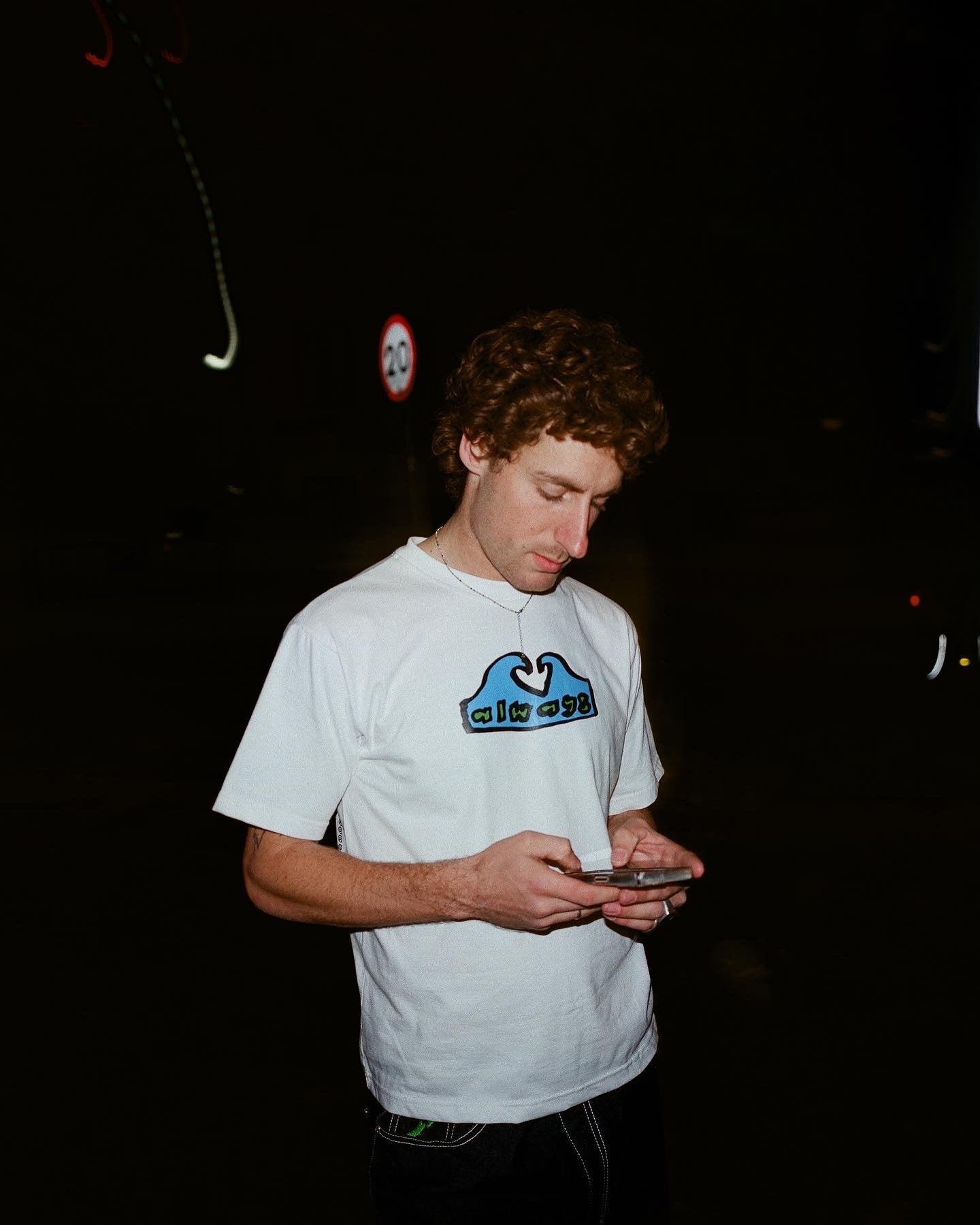 ocean love tshirt - white