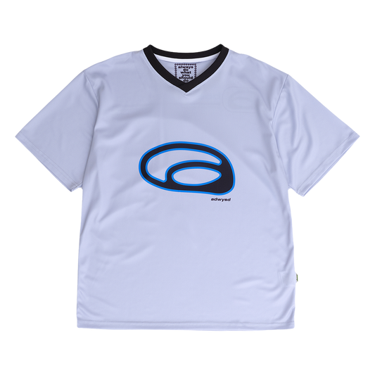 boarding company mesh jersey - silver