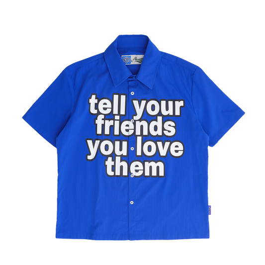 tyfylt short sleeve shirt - royal blue