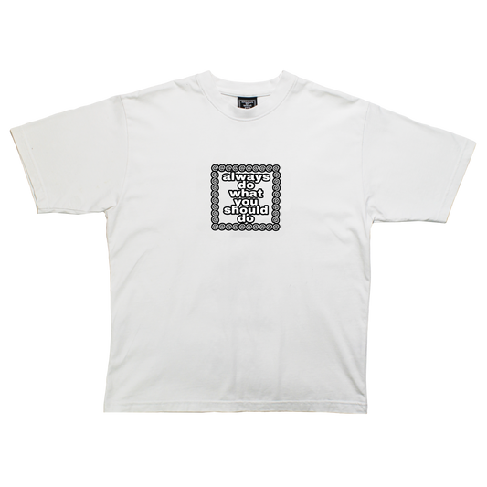 adwysd core tshirt white