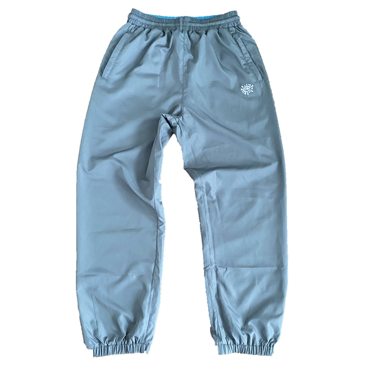 reversible track pant - blue / grey