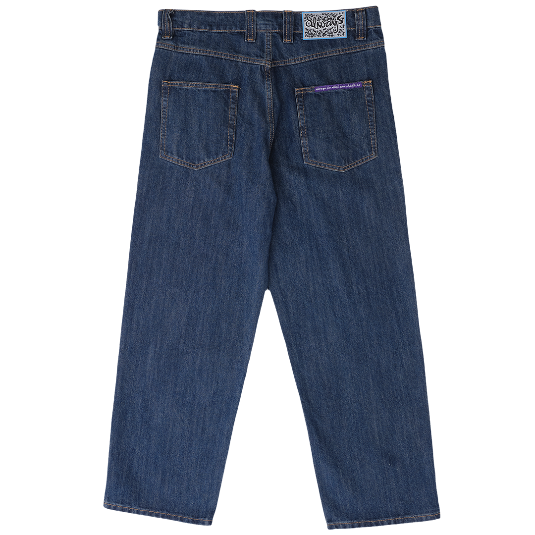 nigo purple label denim jeans - indigo