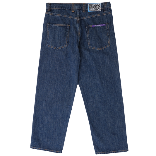 nigo purple label denim jeans - indigo