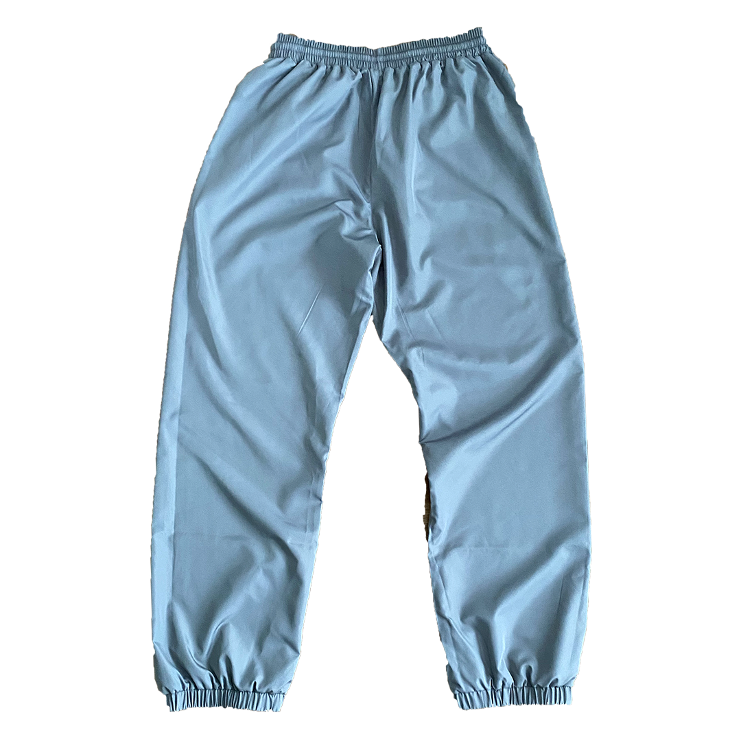 reversible track pant - blue / grey