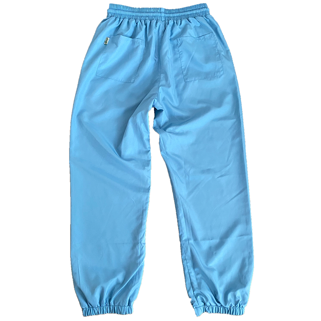 reversible track pant - blue / grey