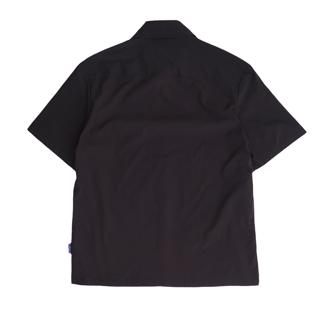 tyfylt ripstop shirt - black