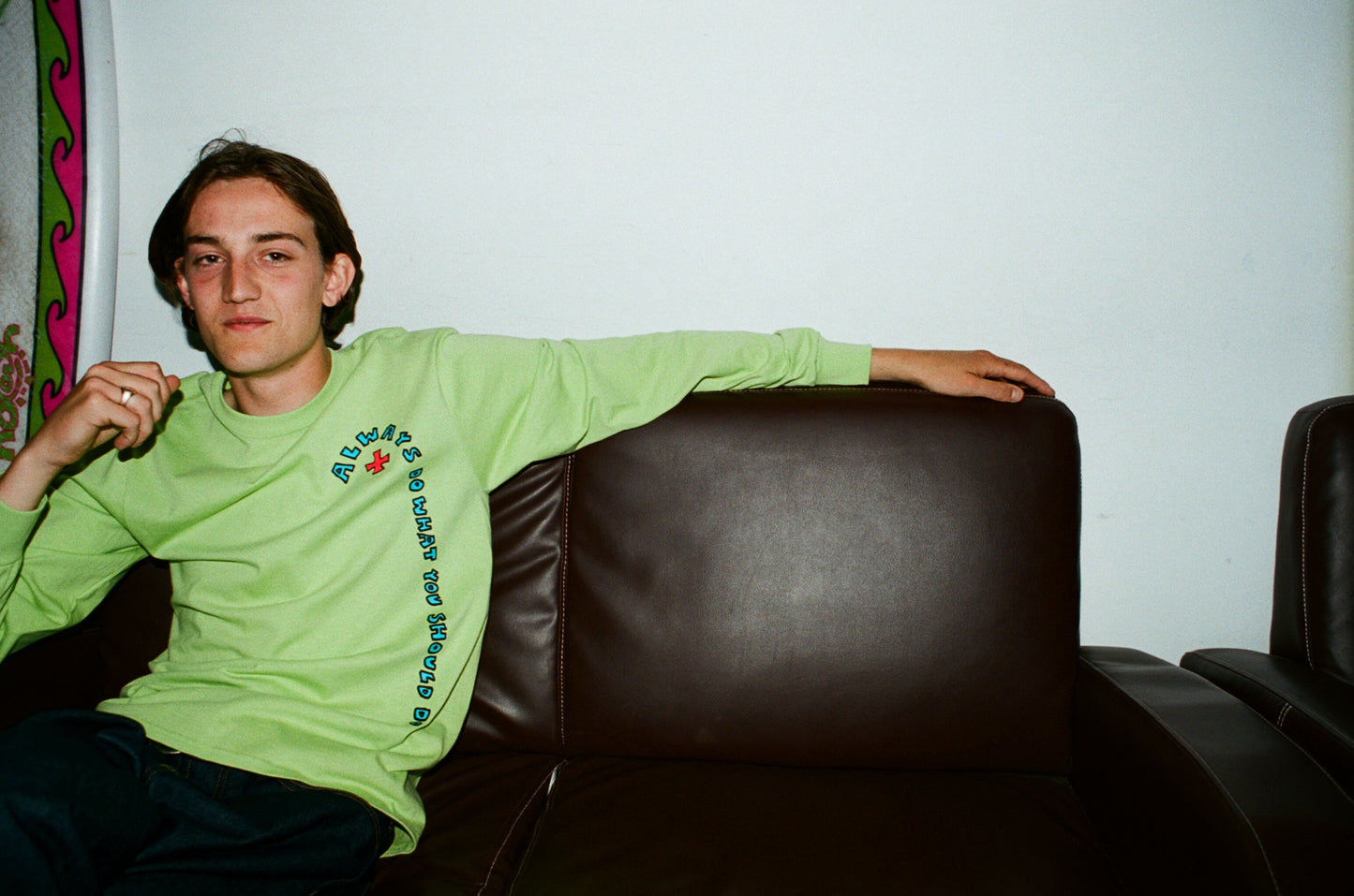 noah x adwysd longsleeve t-shirt - green