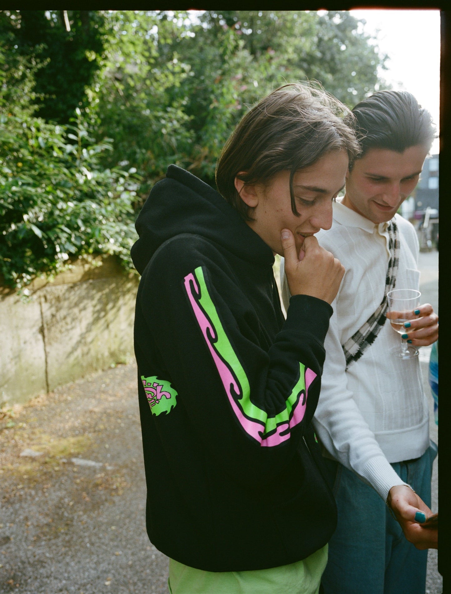 noah x adwysd - zip up hoodie