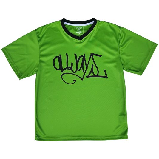 always mesh jersey - green