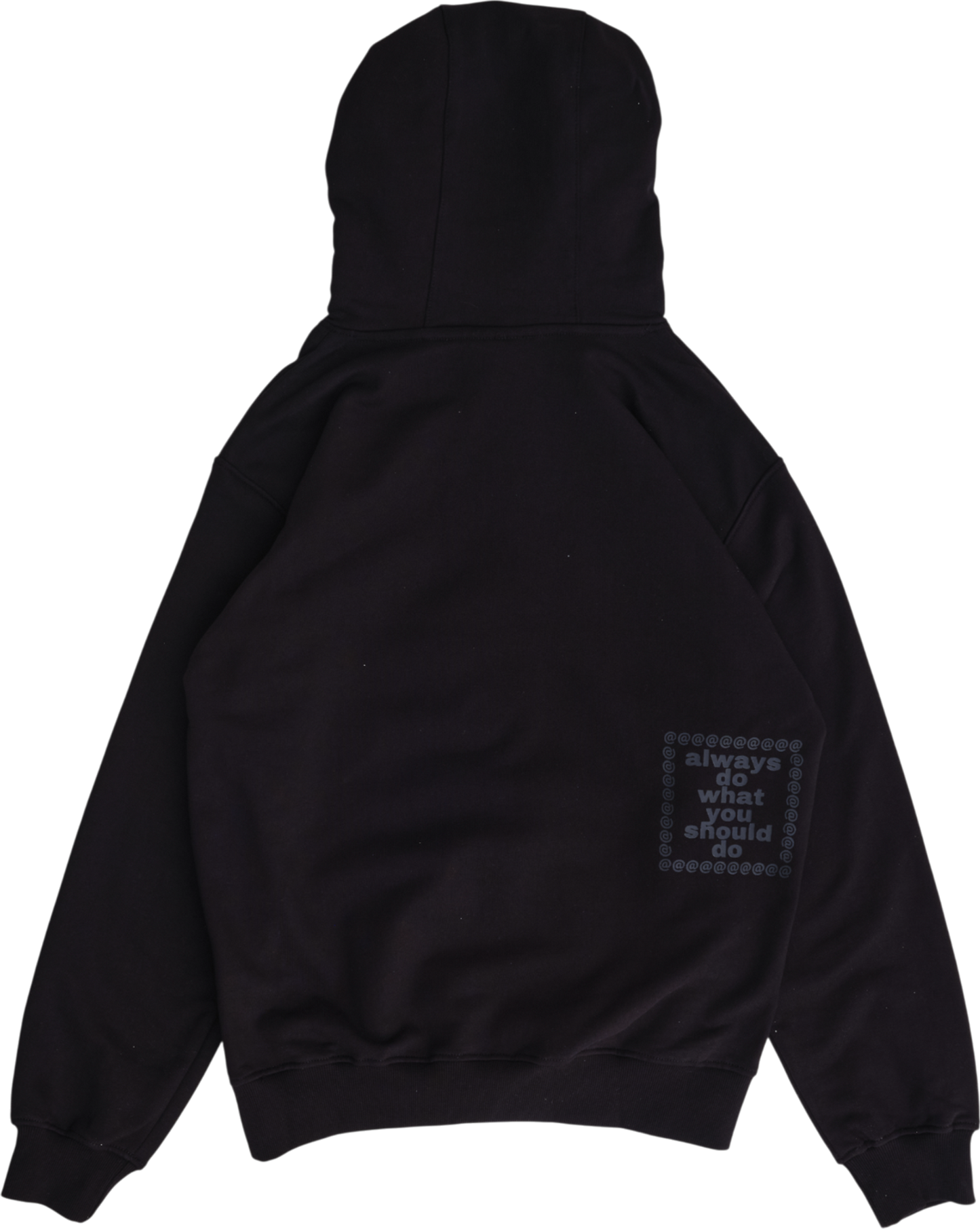 motion hoodie - black
